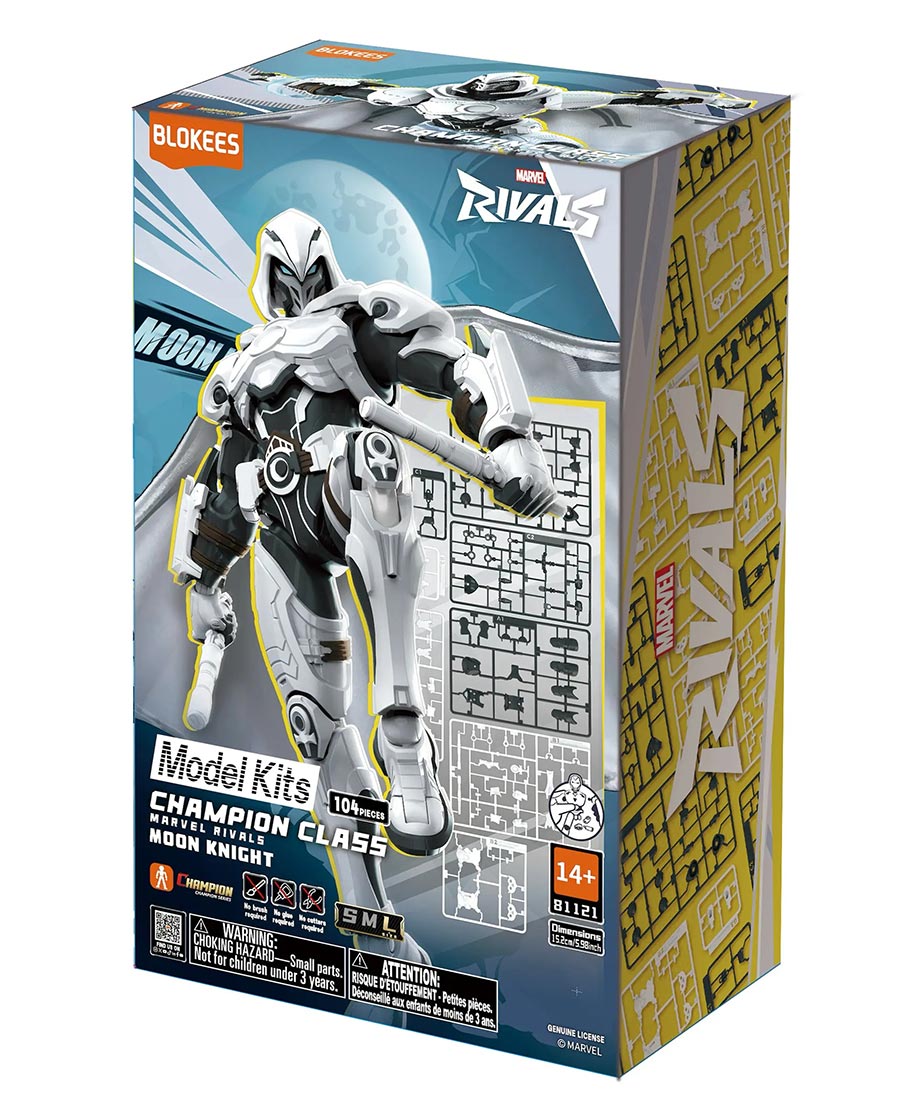 Blokees Marvel Rivals Moon Knight Champion Class Model Kit