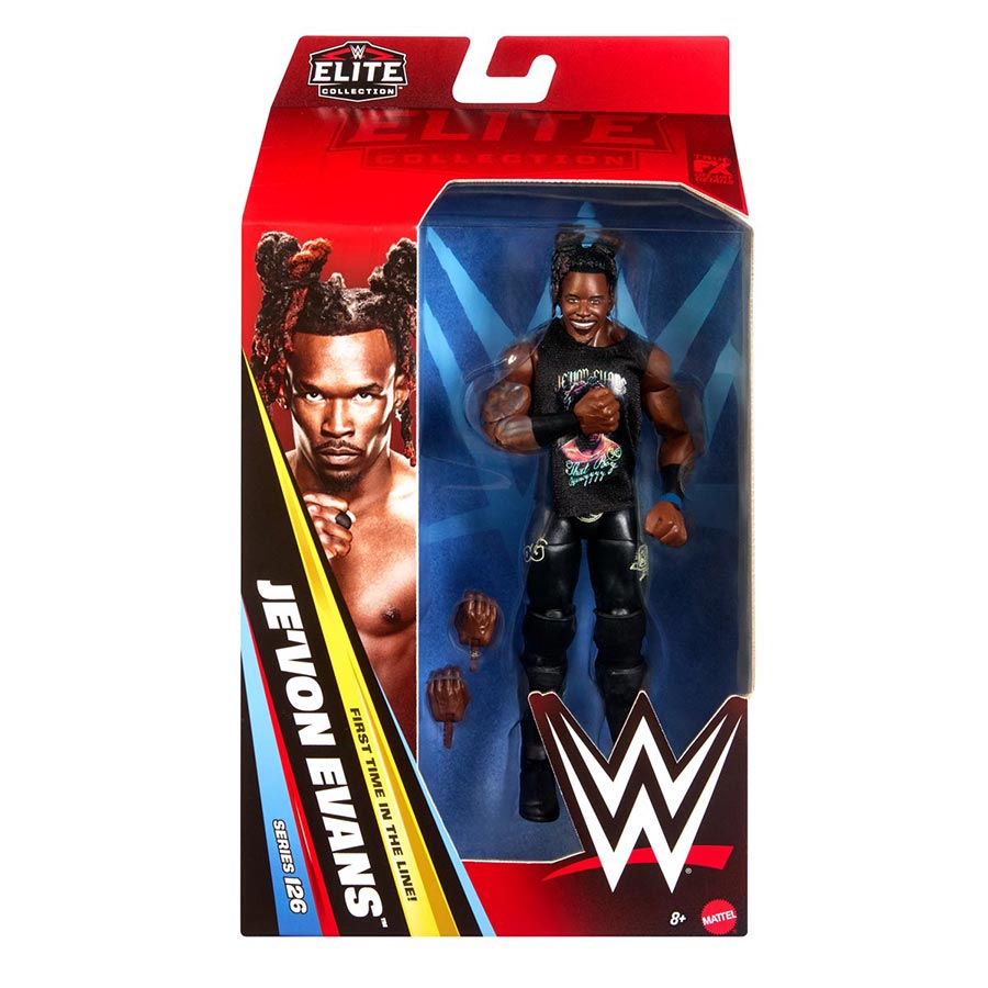 WWE Elite Collection Series 126 JeVon Evans Action Figure
