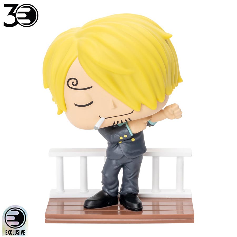 POP Animation One Piece Straw Hats Sanji Entertainment Earth Exclusive Vinyl Figure