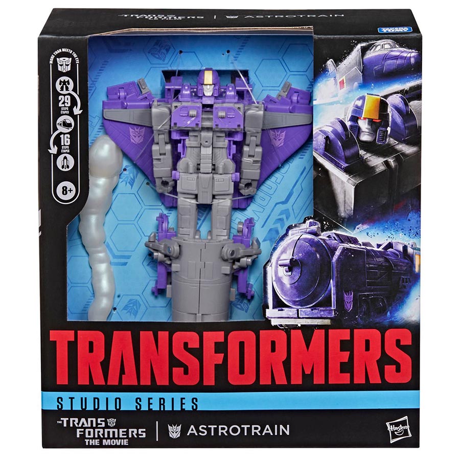 Transformers Studio Series Leader Class Transformers The Movie 86 Astrotrain Action Figure