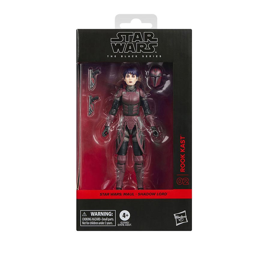 Star Wars Black Series Maul Shadow Lord Rook Kast 6-Inch Action Figure