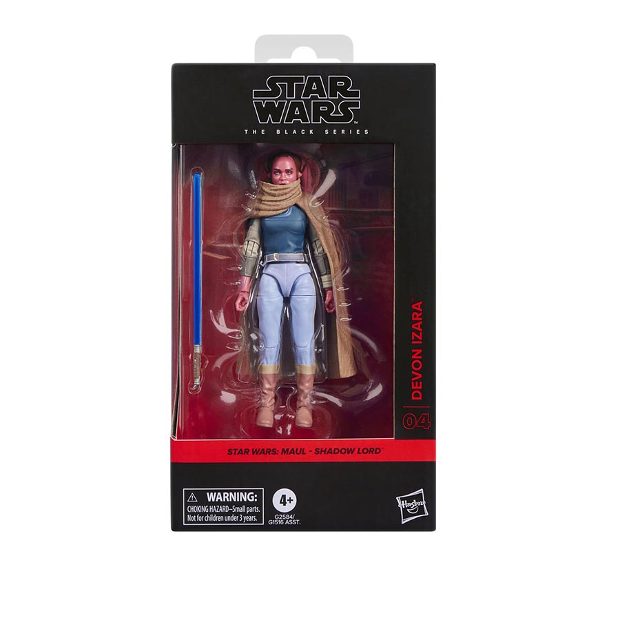 Star Wars Black Series Maul Shadow Lord Devon Izara 6-Inch Action Figure