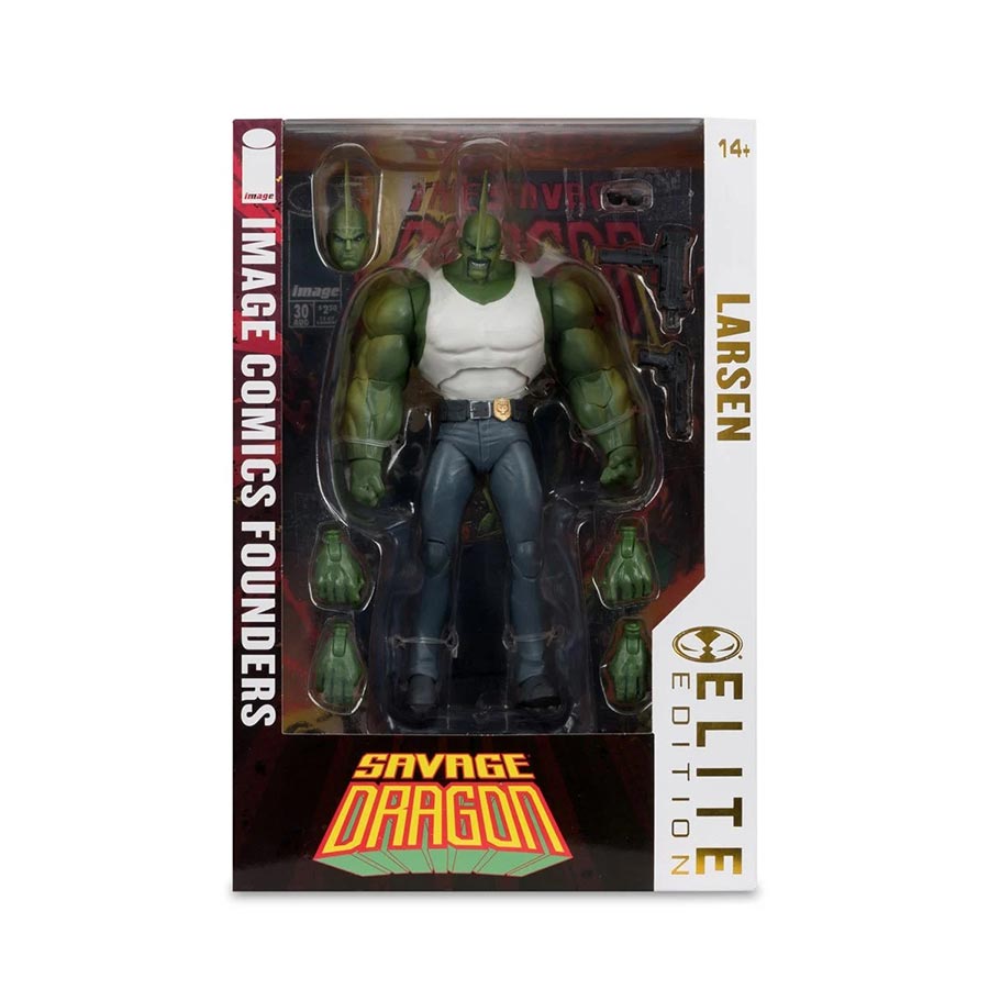 McFarlane Elite Edition Dragon Savage Dragon Image Comics Founders Series 7-Inch Action Figure
