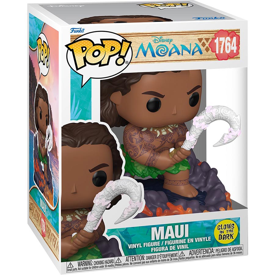 POP Premium Moana Maui Glow-In-The-Dark Vinyl Figure