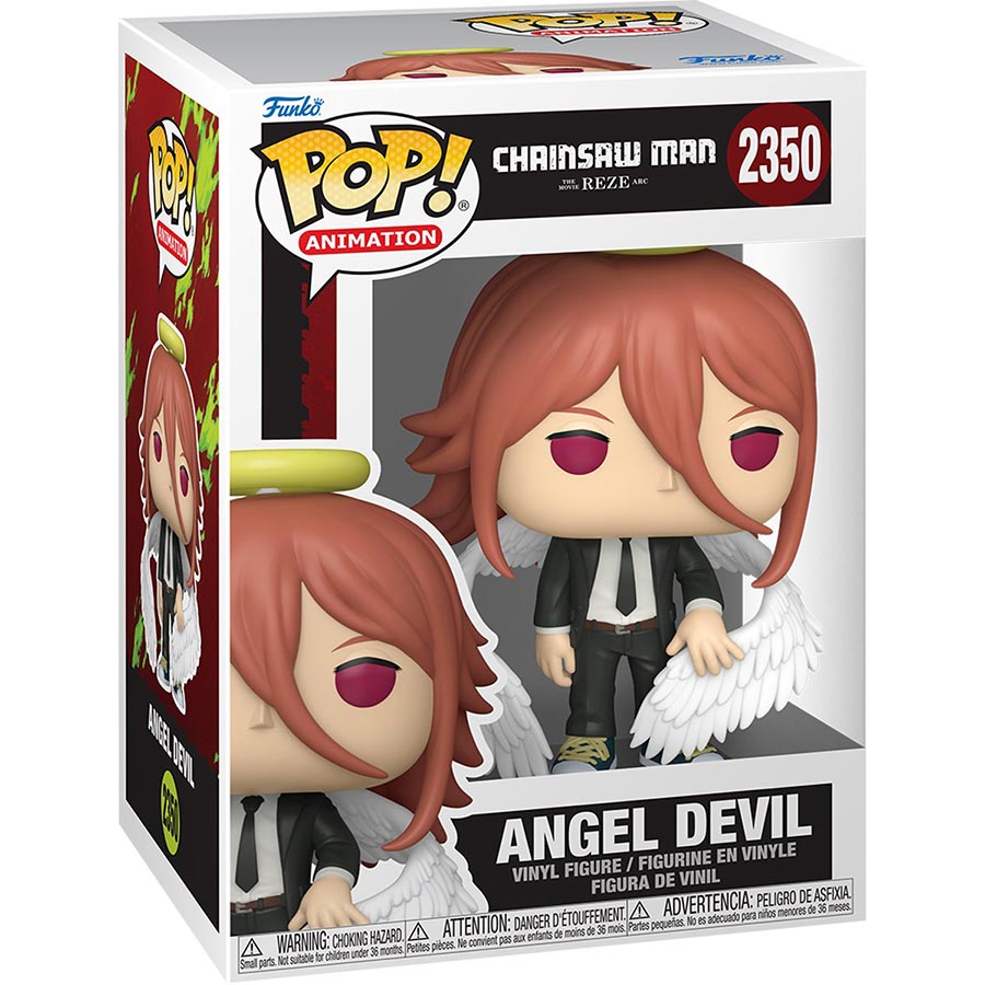 POP Animation Chainsaw Man Reze Angel Devil Vinyl Figure