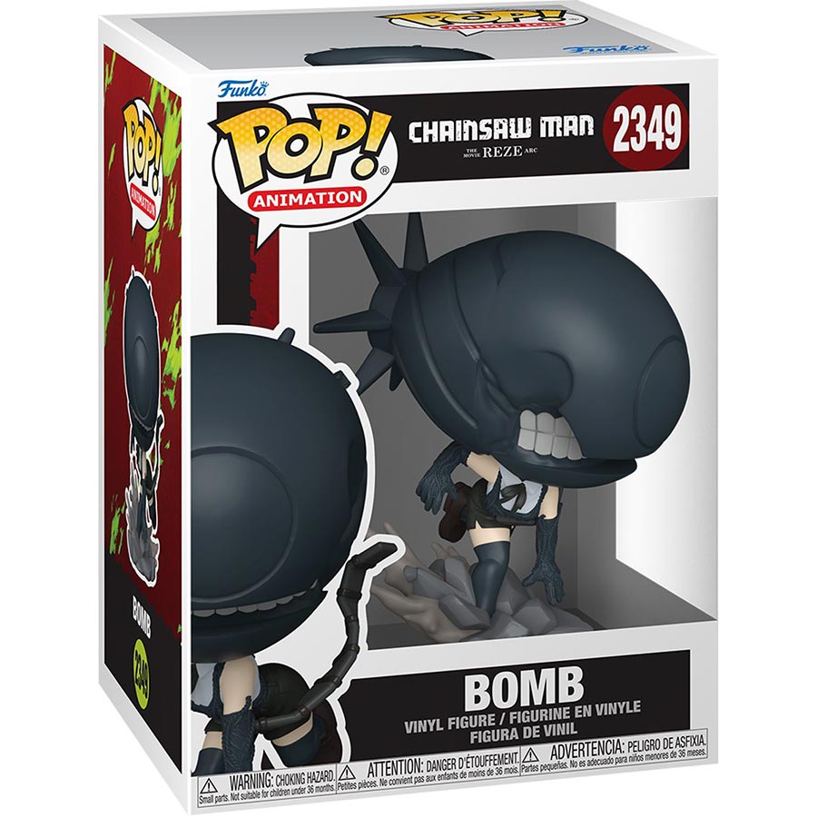 POP Animation Chainsaw Man Reze Bomb Vinyl Figure