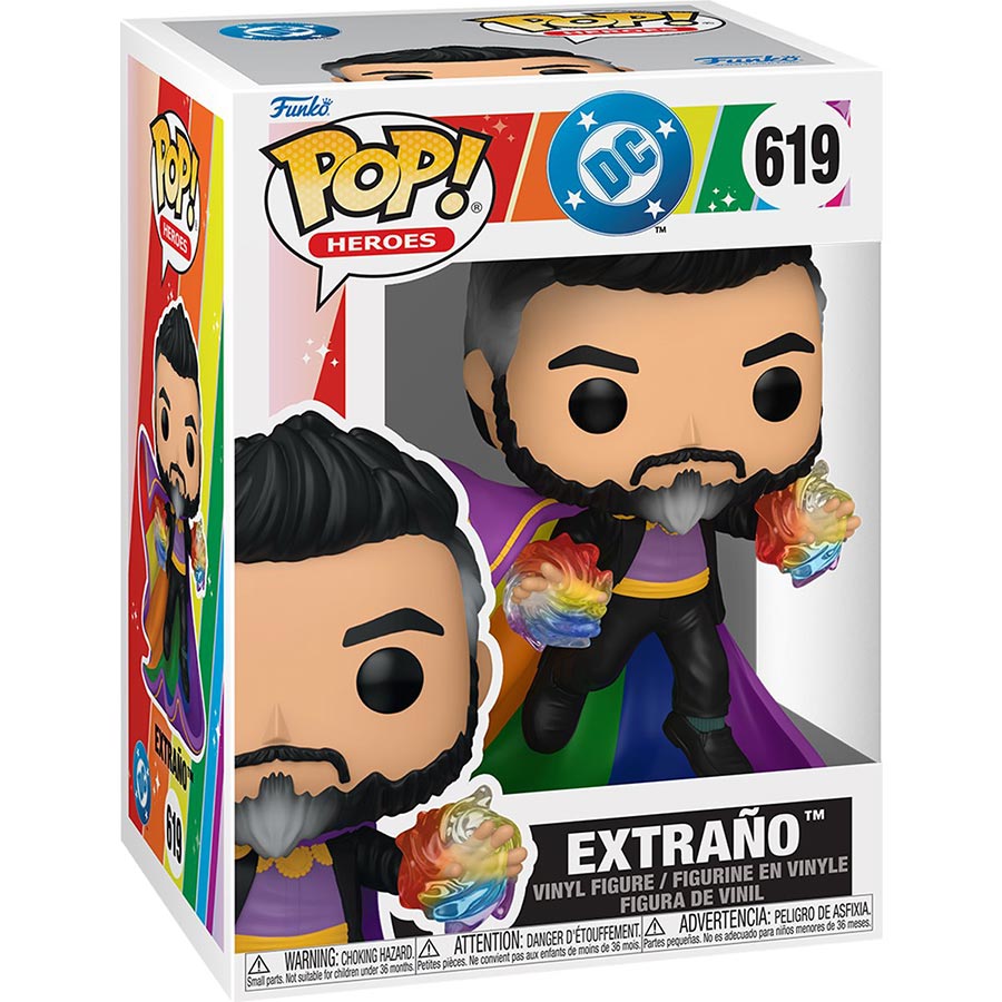 POP Heroes DC Pride Extrano Vinyl Figure