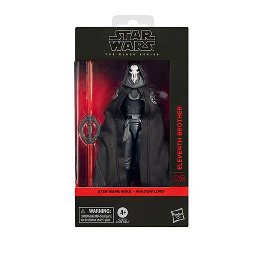 Star Wars Black Series Maul Shadow Lord Eleventh Brother 6-Inch Action Figure