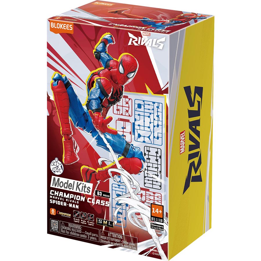 Blokees Marvel Rivals Spider-Man Champion Class Model Kit