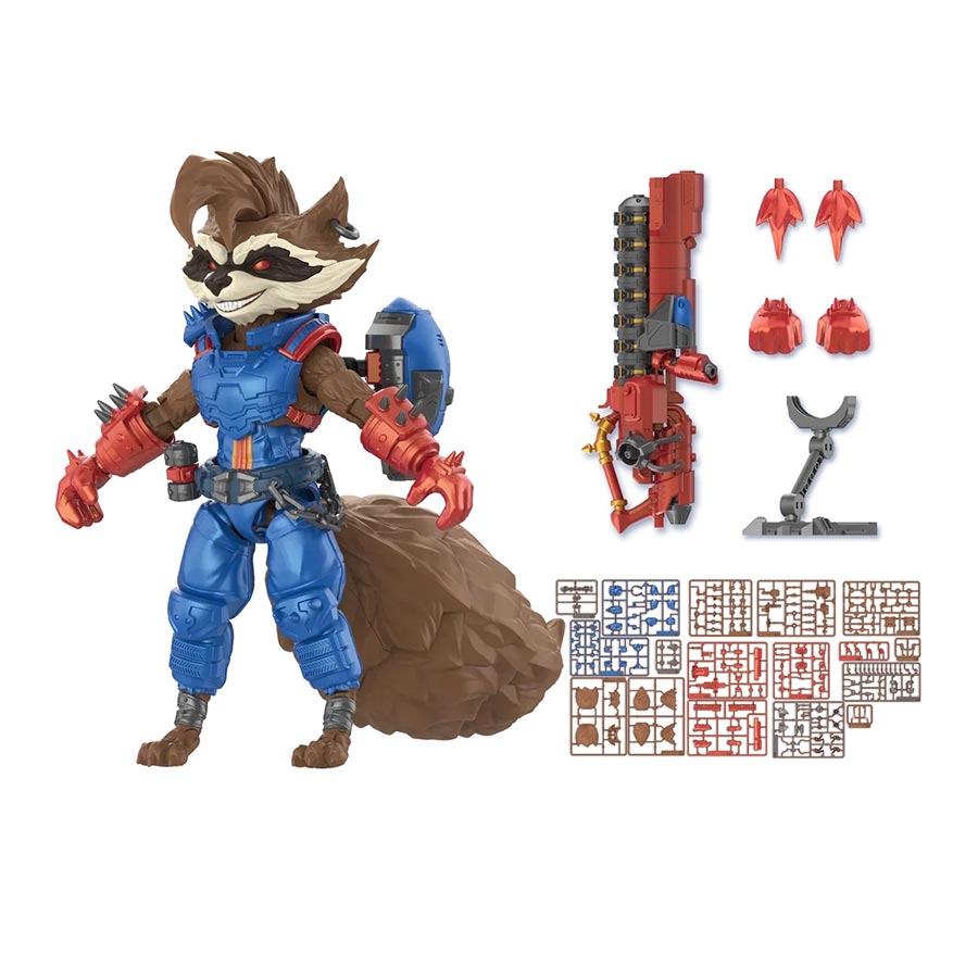 Blokees Marvel Rivals Rocket Raccoon Champion Class Model Kit