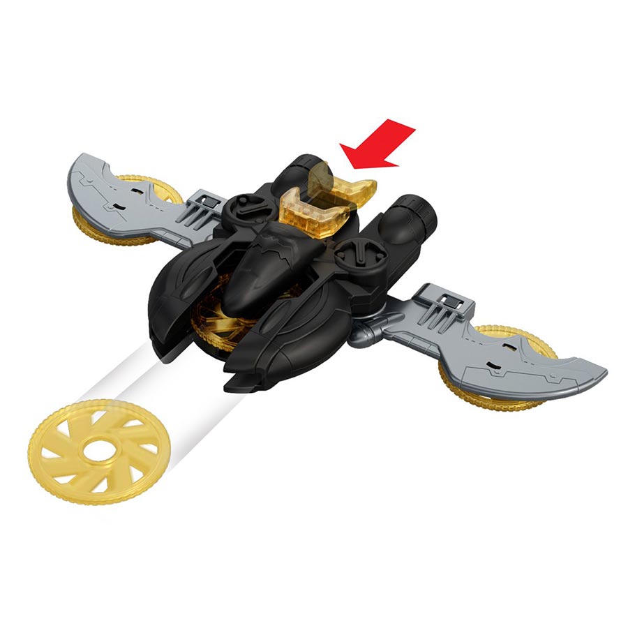 DC Batmobile Vehicle With Bat-Drone Cannon