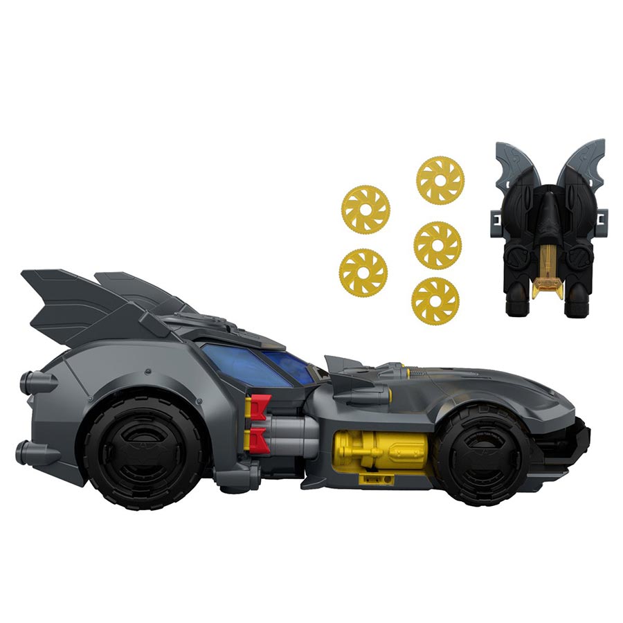 DC Batmobile Vehicle With Bat-Drone Cannon