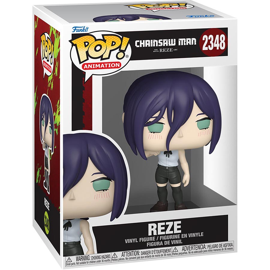 POP Animation Chainsaw Man Reze Reze Vinyl Figure
