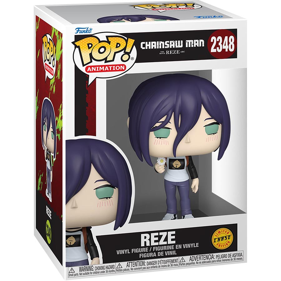 POP Animation Chainsaw Man Reze Reze Chase Vinyl Figure