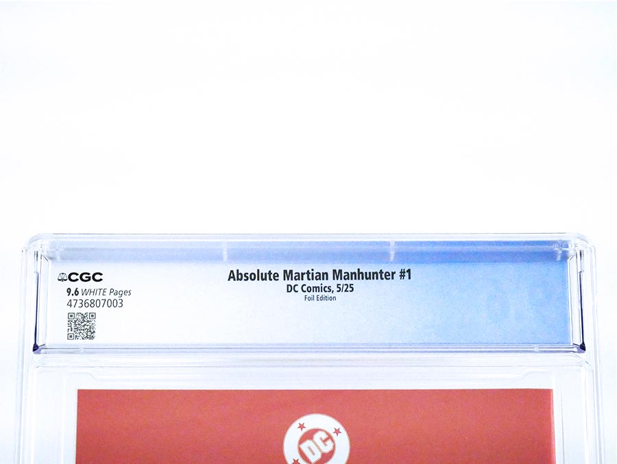 Absolute Martian Manhunter #1 Cover R Variant Javier Rodriguez Foil Cover CGC 9.6 (DC All In)