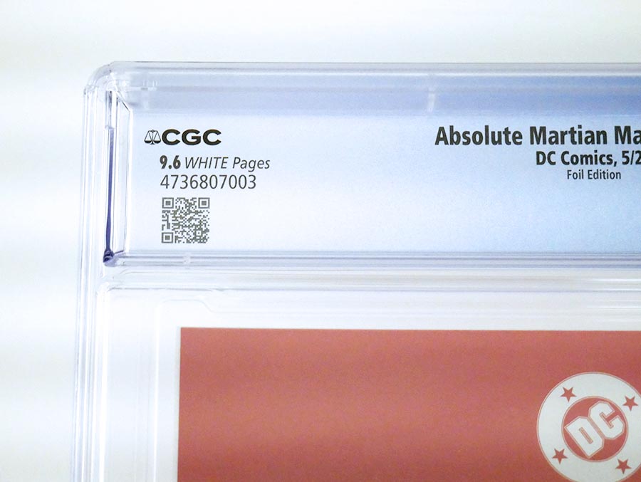 Absolute Martian Manhunter #1 Cover R Variant Javier Rodriguez Foil Cover CGC 9.6 (DC All In)