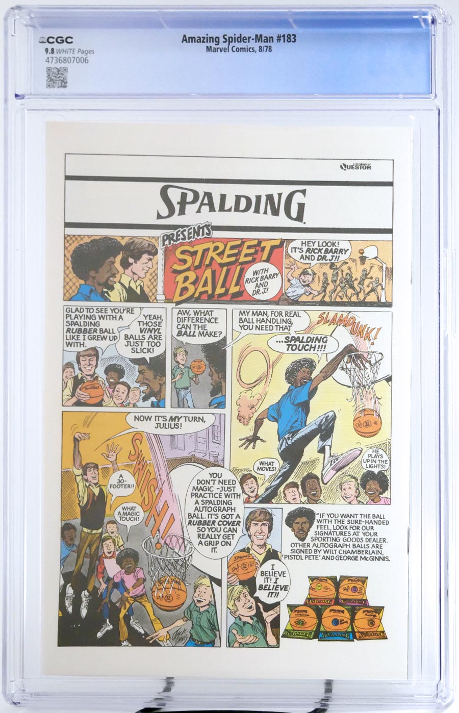 Amazing Spider-Man #183 Cover B CGC 9.8