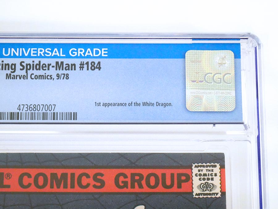 Amazing Spider-Man #184 Cover C CGC 9.4