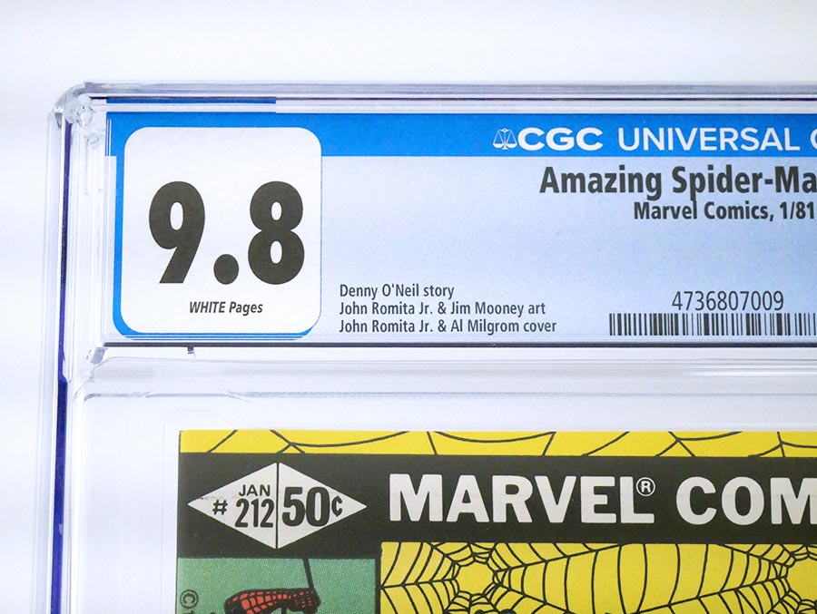 Amazing Spider-Man #212 Cover B CGC 9.8