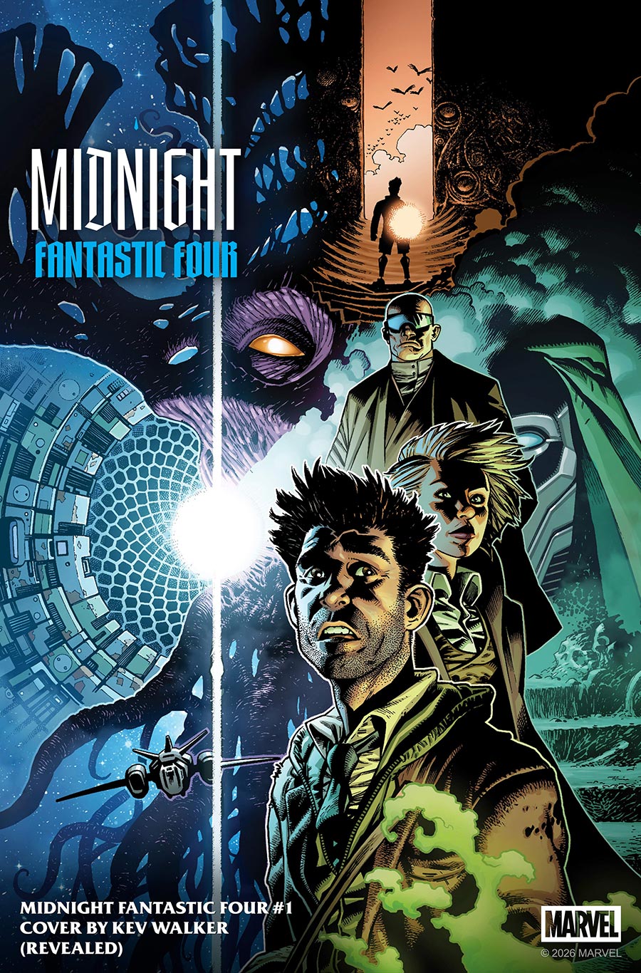 Midnight Fantastic Four #1 Cover A Regular Kev Walker Cover