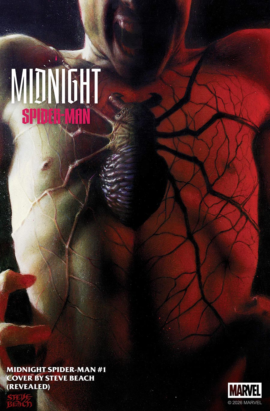 Midnight Spider-Man #1 Cover A Regular Steve Beach Cover