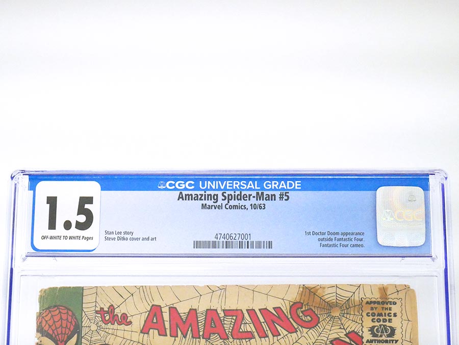 Amazing Spider-Man #5 Cover C CGC 1.5
