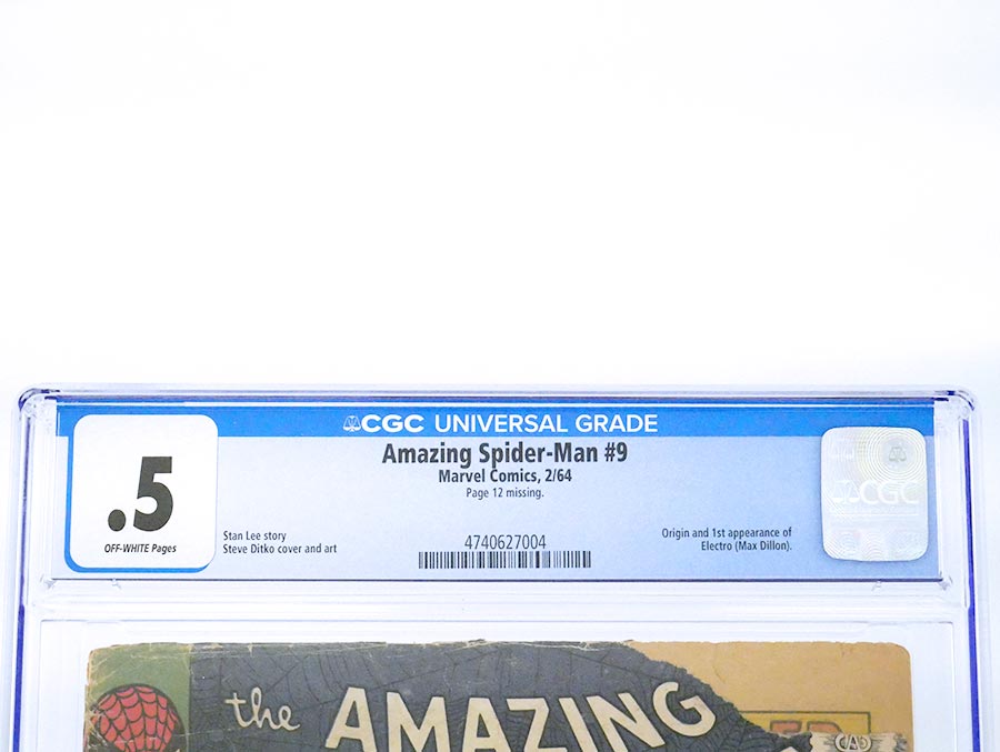 Amazing Spider-Man #9 Cover D CGC .5