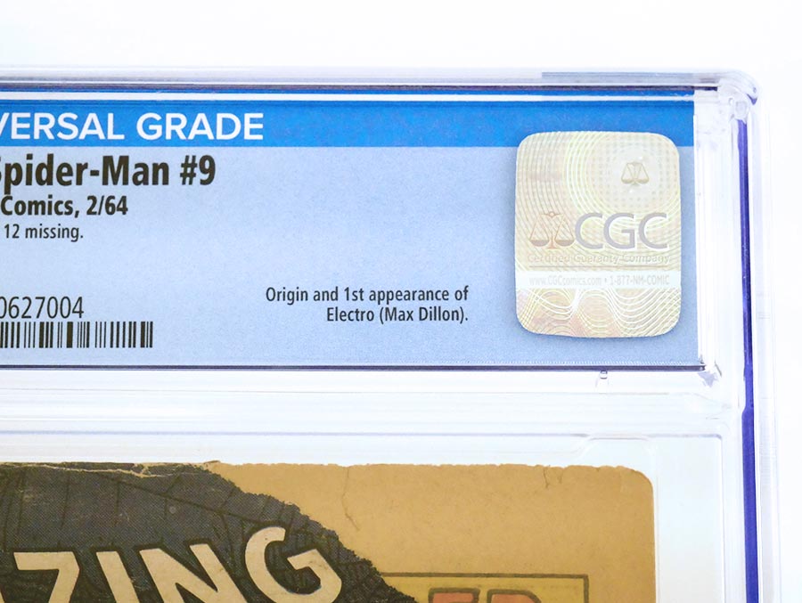 Amazing Spider-Man #9 Cover D CGC .5