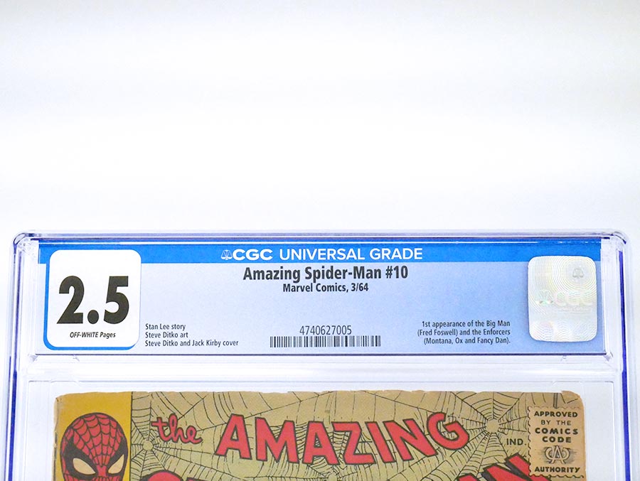 Amazing Spider-Man #10 Cover B CGC 2.5