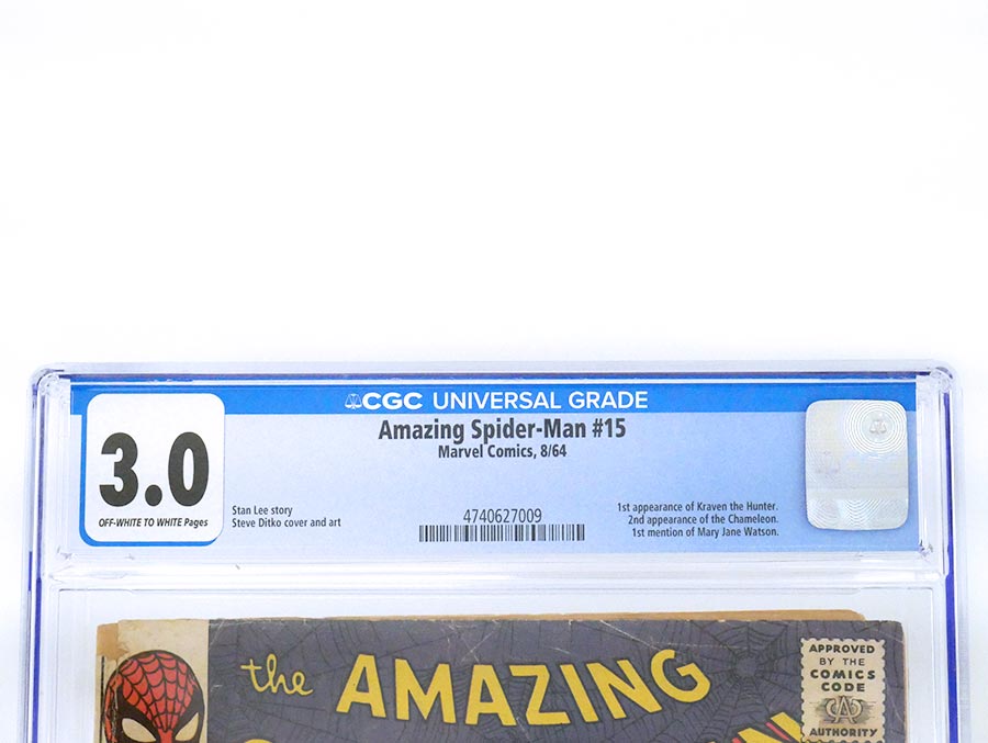 Amazing Spider-Man #15 Cover C CGC 3.0