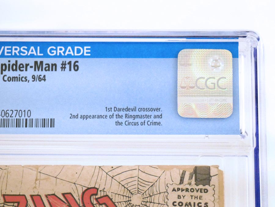 Amazing Spider-Man #16 Cover C CGC 3.0
