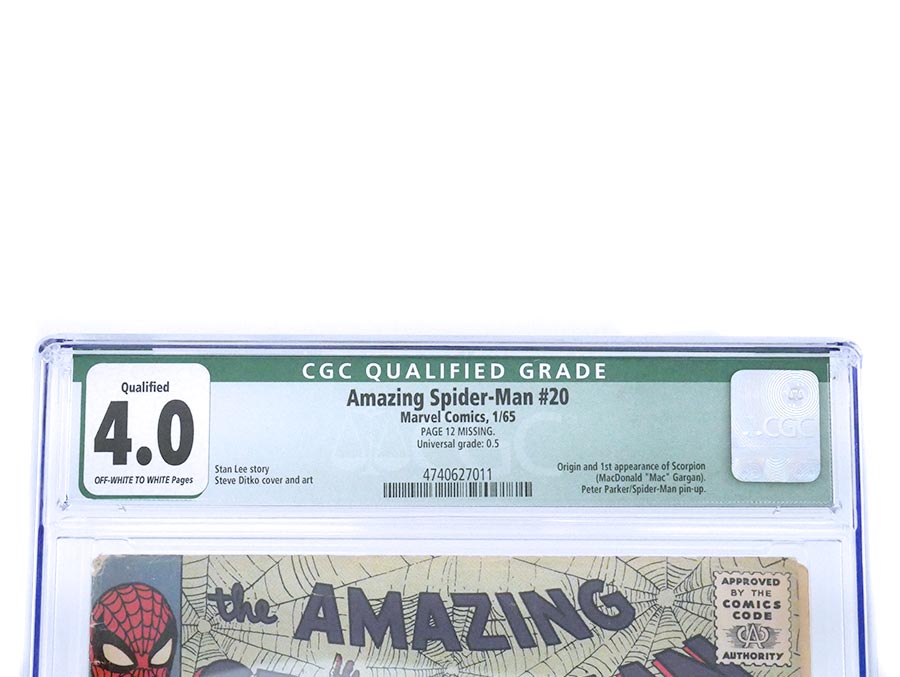 Amazing Spider-Man #20 Cover B CGC Qualified 4.0