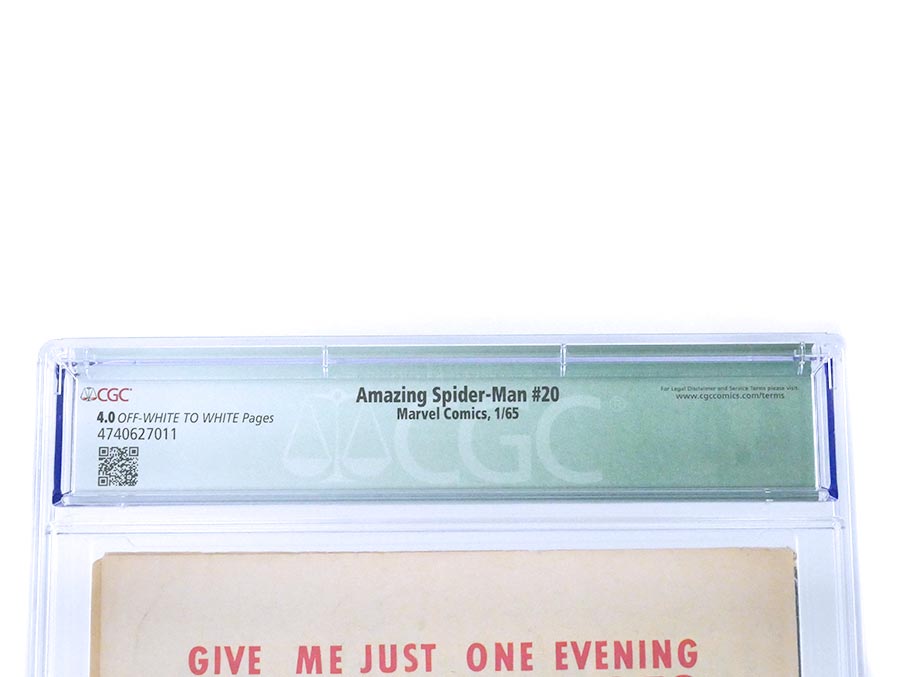 Amazing Spider-Man #20 Cover B CGC Qualified 4.0