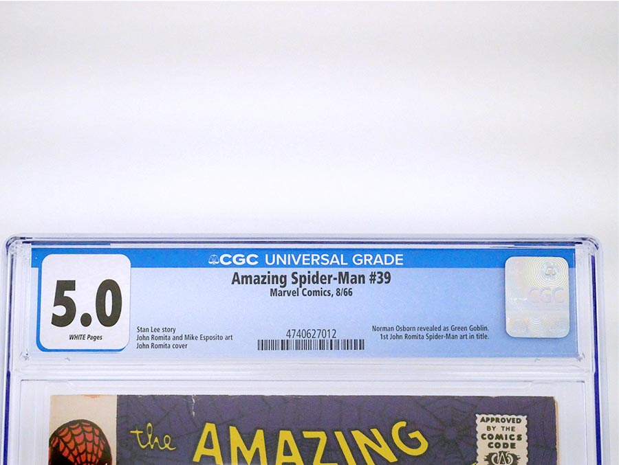 Amazing Spider-Man #39 Cover E CGC 5.0