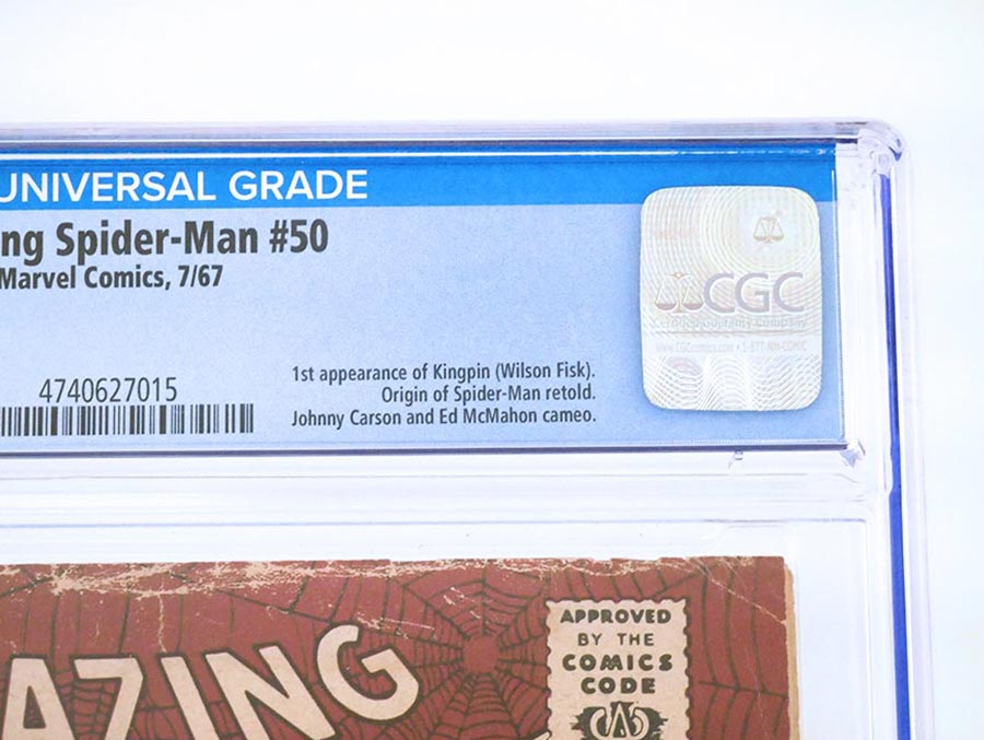 Amazing Spider-Man #50 Cover F CGC 2.5