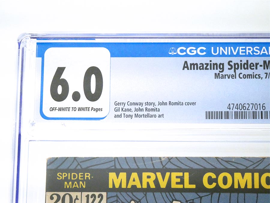 Amazing Spider-Man #122 Cover G 1st Ptg CGC 6.0