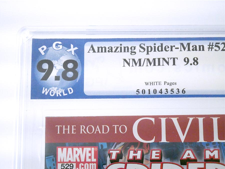Amazing Spider-Man Vol 2 #529 Cover D 1st Ptg Regular Cover PGX 9.8 (Road To Civil War Tie-In)
