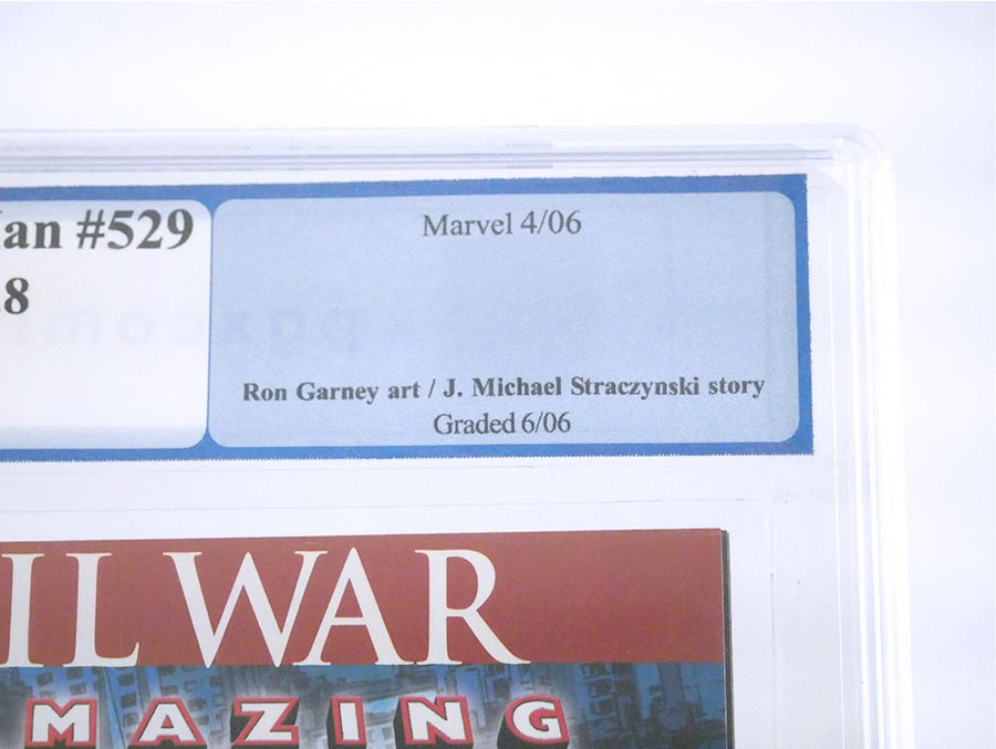 Amazing Spider-Man Vol 2 #529 Cover D 1st Ptg Regular Cover PGX 9.8 (Road To Civil War Tie-In)