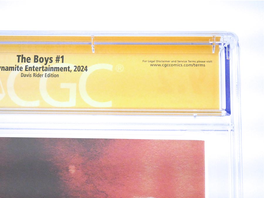 Boys #1 Cover K Variant Felix Morales Convention Edition CGC Signature Series 9.2 Signed By Antony Starr