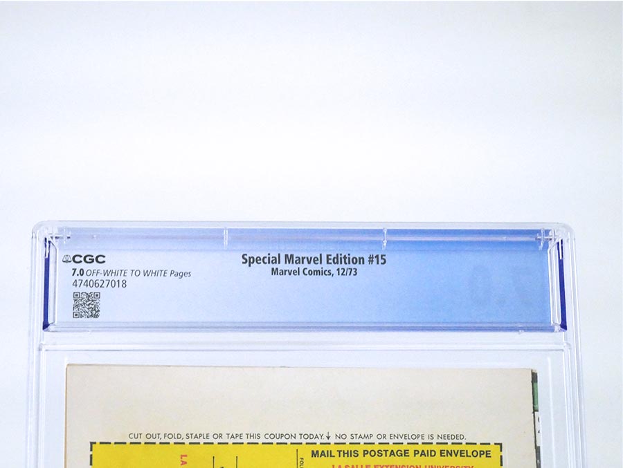 Special Marvel Edition #15 Cover B CGC 7.0
