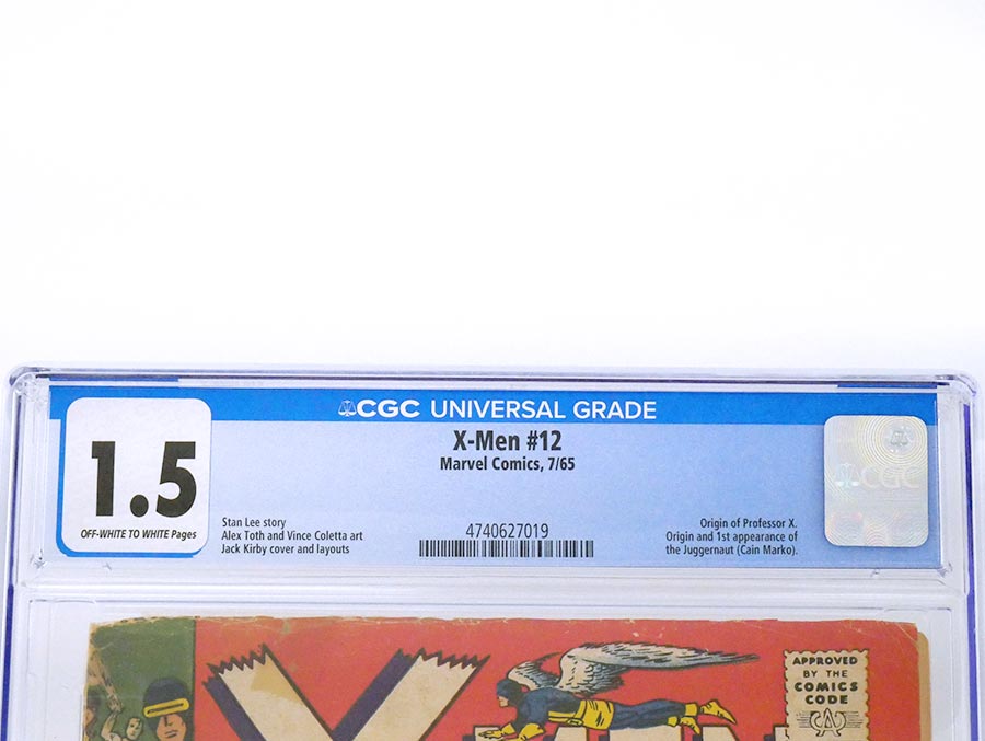X-Men Vol 1 #12 Cover C CGC 1.5