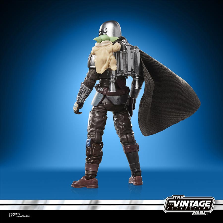 Star Wars The Vintage Collection The Mandalorian & Grogu Deluxe 3.75-Inch Action Figure