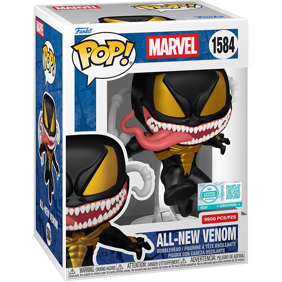 POP Marvel All-New Venom Entertainment Earth Exclusive Vinyl Bobble Head