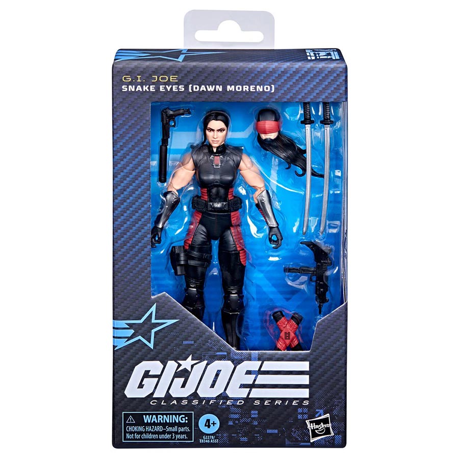 GI Joe Classified Series Snake Eyes Dawn Moreno 6-Inch Action Figure