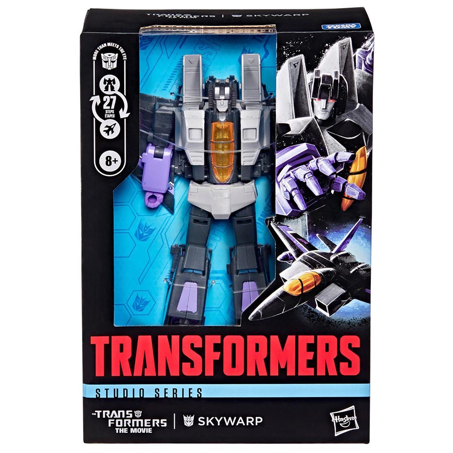 Transformers Studio Series Voyager Class Transformers The Movie 86 Skywarp Action Figure