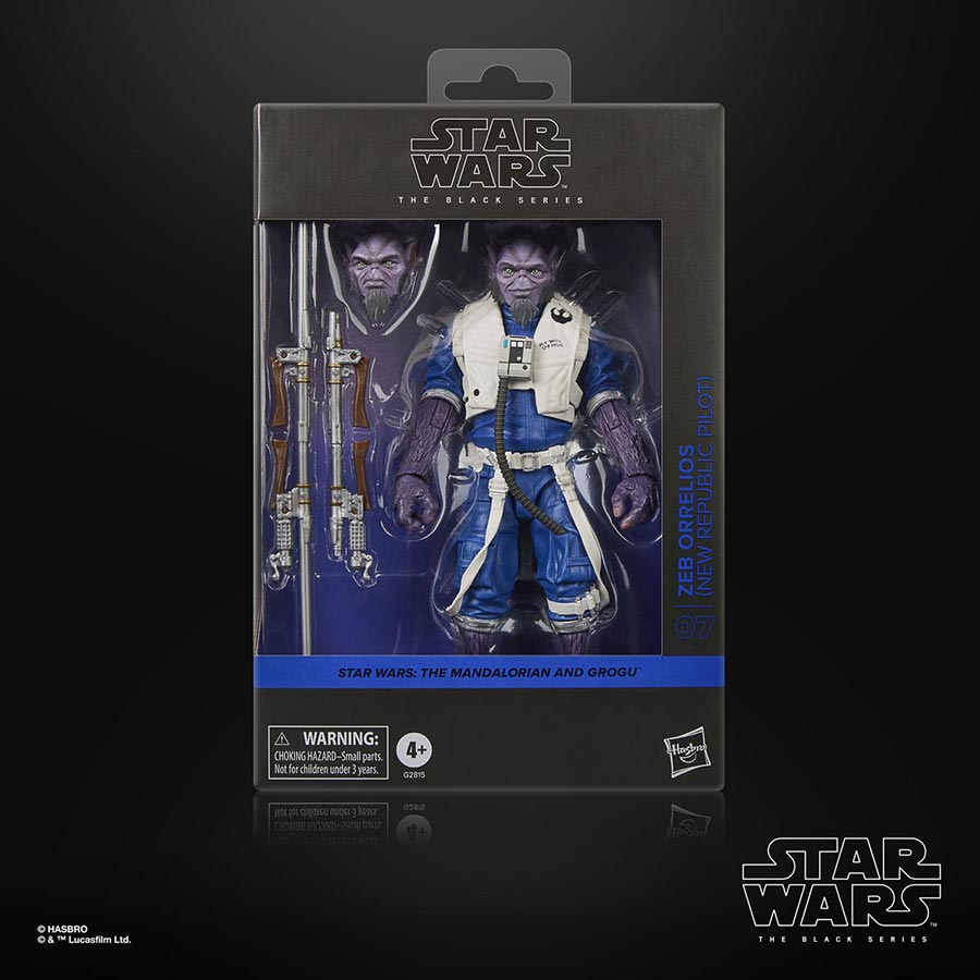Star Wars Black Series Garazeb Zeb Orrelios Deluxe 6-Inch Action Figure