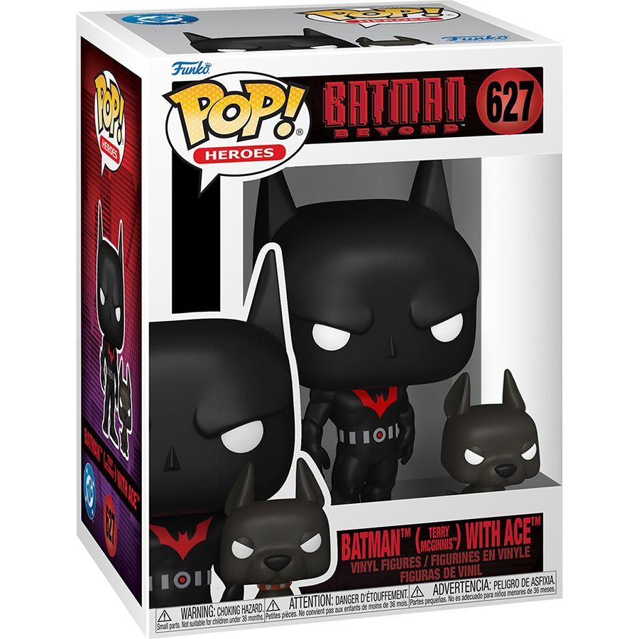 POP & Buddy Batman Beyond Return Of The Joker Batman With Ace Vinyl Figure