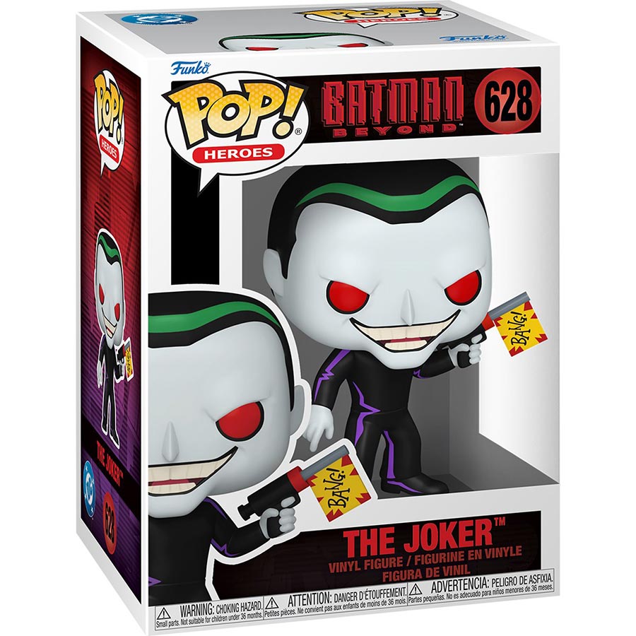 POP Heroes Batman Beyond Return Of The Joker Joker With Gun Vinyl Figure