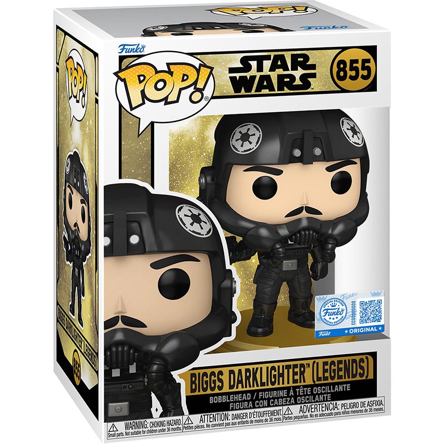 POP Star Wars Star Wars Legends Biggs Darklighter Vinyl Bobble Head