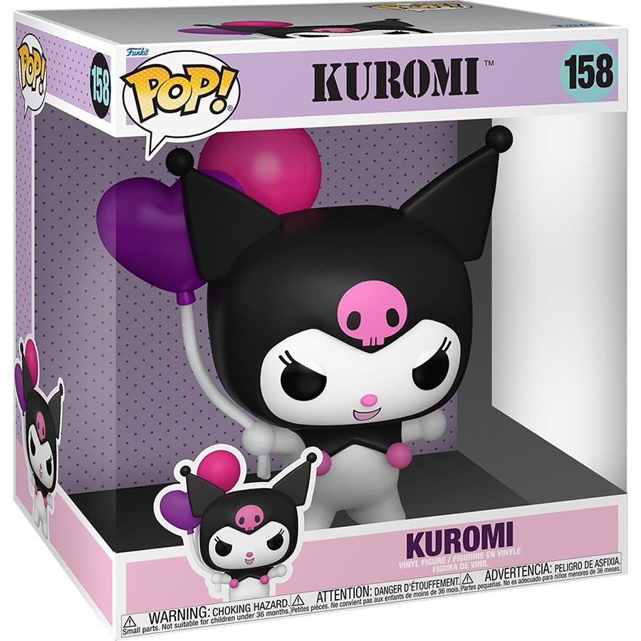 POP Jumbo Hello Kitty Kuromi With Balloons Vinyl Figure